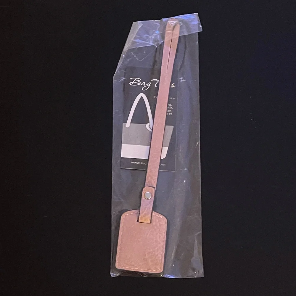 NWT “K•Carroll” Bag Tag, Monogram Letter 